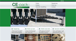 Desktop Screenshot of ce-pack.be